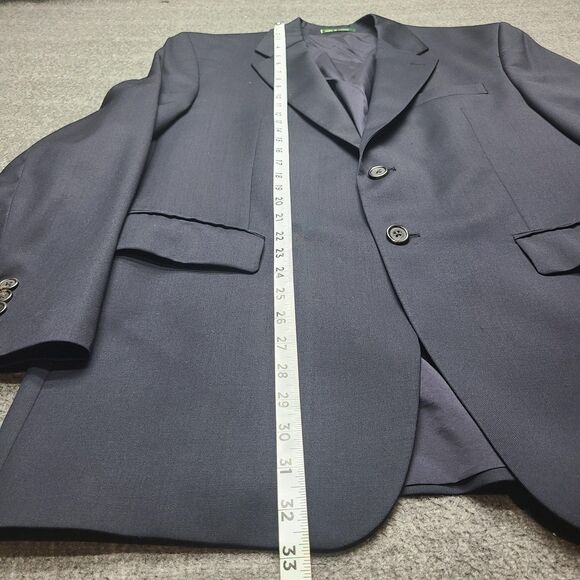 Lauren Ralph Lauren Blazer Mens 44 Wool Sport Coat Classic Made in Canada - Picture 3 of 11